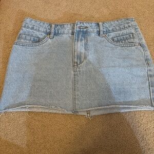 Edikted Jean skirt size small